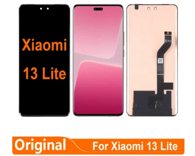 OEM For Xiaomi 13 Lite 6.55" LCD Display Screen Touch Digitizer Assembly + Frame - Image 1 of 4