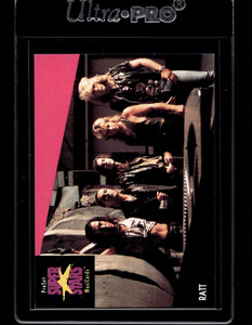 1991 Pro Set SuperStars MusiCards  #224a Ratt (Logo in upper left)