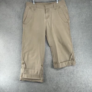 The North Face Pants Capri Womens Size 6 Roll up Hiking Pants Rip Stop - Picture 1 of 11