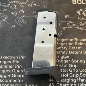 Factory Beretta Nano 9mm 6 Round Magazine - Picture 1 of 3
