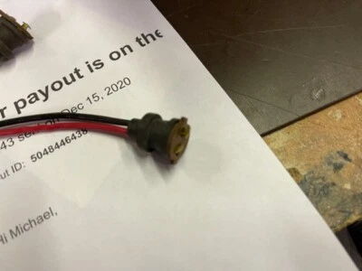 vintage truck bus car trailer single filament to dual filiment bulb socket  - Image 1 of 3