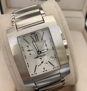 WATCH MONTBLANC PROFILE XI REF.7049 FOR MENS STAINLESS STEEL - Picture 1 of 7