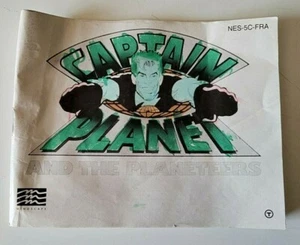 **Notice Seulement** - Captain Planet - Nintendo NES - FRA - Imagen 1 de 2