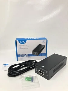 Cudy 90 Watts Gigabit PoE++ Injector POE400 - Picture 1 of 5