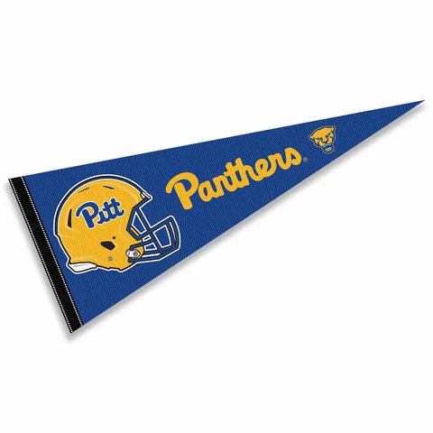 Pitt Panthers 12 in X 30 in Football Helmet Pennant Cover