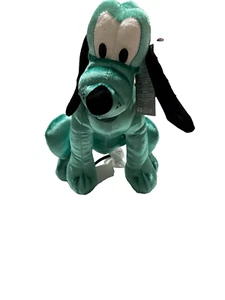 Disney Parks Green Velvet 12 In. Pluto Plush Doll NWTs - Picture 1 of 4