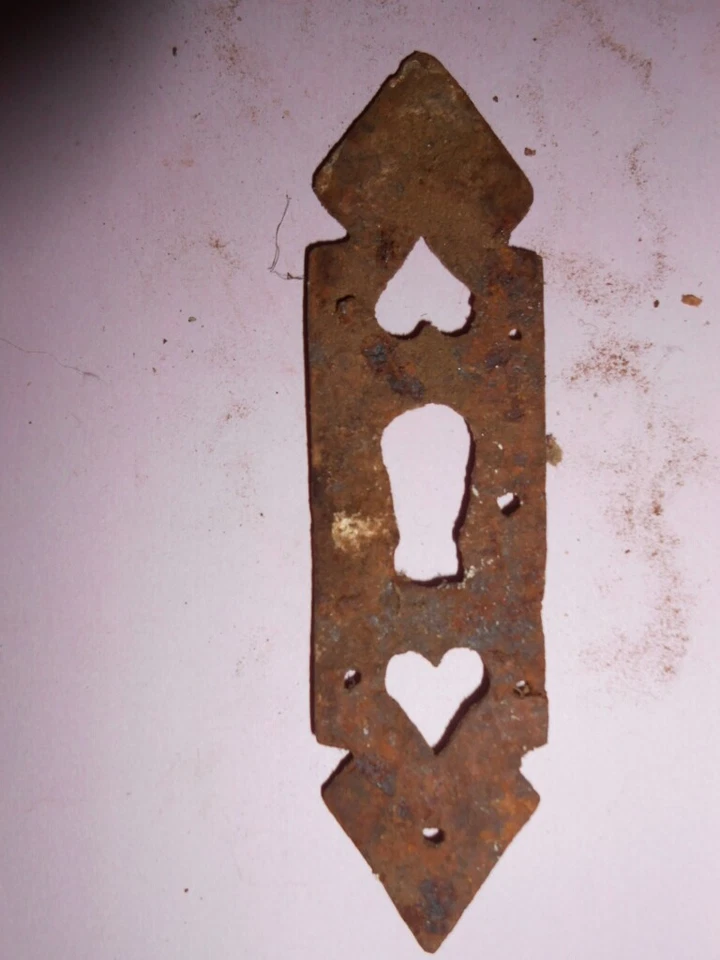  Ornement Entrée de Serrure métal armoire ancienne restauration porte buffet - Photo 1/1