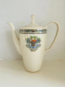 Cafetière présidentielle 9,5" LENOX Chine AUTUMN - RARE - Photo 1 sur 13