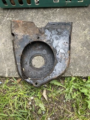 BSA A7 A10 B31 B33 Gold star Front Section Of Chain Guard Steel. - Image 1 of 2