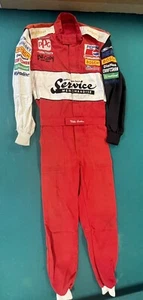 Traje de fuego Willie T Ribbs/Mark Andrus CROSBY RACING SERVICE MERCANCÍA CERTIFICADO DE AUTENTICIDAD - Imagen 1 de 14