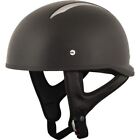 Speed And Strength SS310 Half Helmet - Matte Black, All Sizes