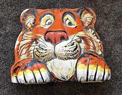 Vintage Original Esso / Exxon Mobil Oil Tiger Gasoline Pump Topper - Image 1 of 4