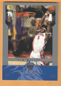 Ben Wallace Detroit Pistons 2004-05 SkyBox LE #60 HOF Virginia Union - Imagen 1 de 2