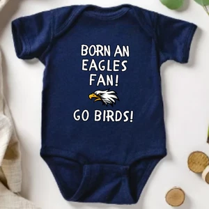 Eagles Infant Bodysuit Football Baby Shower Gift Toddler Gift - Picture 1 of 13
