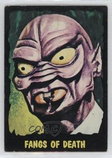 1964 Topps Bubbles Outer Limits Printed in USA Fangs Of Death #9 0f9x