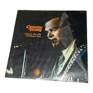 Conway Twitty I Can't See Me Without You 33 RPM Vinyl Record Vintage - Picture 1 of 6