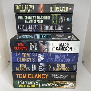 Tom Clancy Book Bundle X9 Paperback Bentley Blackwood Cameron Preisler - Picture 1 of 11