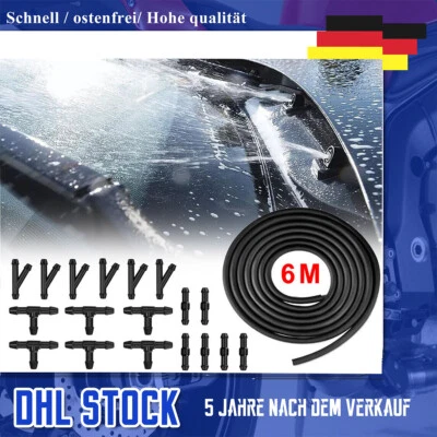 Auto Reparatursatz Schlauch Scheibenwaschanlage Wischwasserschlauch Spray Düse - Bild 1 von 4