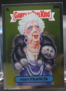 Topps 2021 cubo de basura cromado para niños - Foxy Francis #133b - Imagen 1 de 1