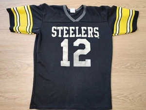 Rawlings Pittsburgh Steeler #12 Vintage Jersey NFL Authentic Adult Medium USA  - Picture 1 of 10