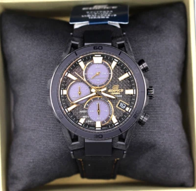 Reloj Casio Edifice EFS-S640ZE-1AJR Sospensione 50ª versión limitada esfera negra para hombre Foto 1 de 4