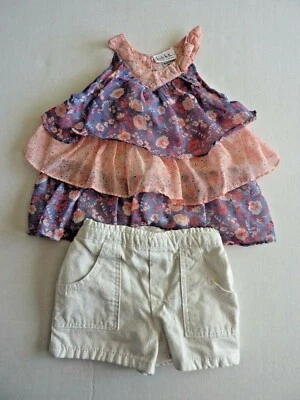  Nicole Miller Juego de 2 Piezas Niña Talla 4 Foto 1 de 4