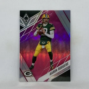 Aaron Rodgers rosa Prizm Einsatz #D/199 2022 Panini Phoenix Fußball #79 neuwertig - Bild 1 von 11