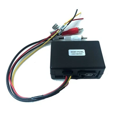 Decoder Fibra Most Box per Mercedes W211 E CLS SLK S Classe Amplificatore Adattatore - Immagine 1 di 4