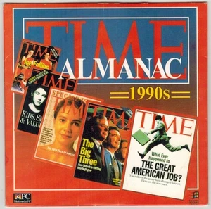 Time Almanac 1990s CD-Rom Windows 1994 - Afbeelding 1 van 2