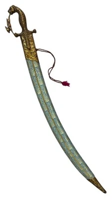 Nueva espada Rajput/sikh boda india longitud-33 pulgadas indio talwar multicolor Foto 1 de 4