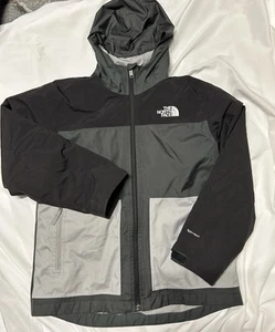 The North Face Boys Three In One Winter Jacket Size Large 12 Black And Gray - Picture 1 of 6
