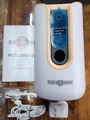 Cámara para mascotas Paris Rhone PE-PA001 - 2K, acero inoxidable, cámara para gatos, cámara para perros Foto 1 de 4