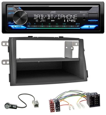 JVC Bluetooth MP3 USB DAB CD Autoradio für Kia Sorento II (XM, 2009-2012) - Bild 1 von 4