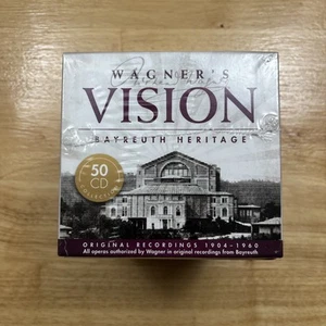 Wagner's Vision Original Recordings 1904-1960 (CD, 2012, 50 Disc) New Sealed - Picture 1 of 7