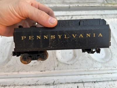 tender is for a Pennsylvania Railroad model train, likely manufactured by Lionel - Image 1 of 2
