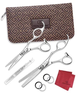 SilkCut Professional Hairdressing Shear and Thinner Case (5" shear and 6" thi... - Picture 1 of 7