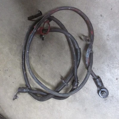 84 1984 CHEVROLET CORVETTE ORIGINAL GM NEGATIVE AND POSITIVE BATTERY CABLE SET - Image 1 of 3