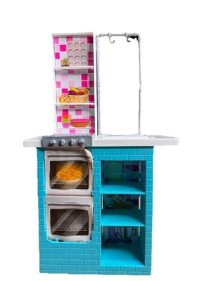 2015 Mattel Barbie casa de bonecas móveis cozinha forno fogão unidade - Imagem 1 de 3