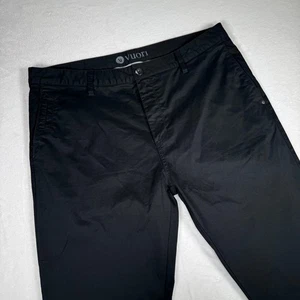 Vuori Herren Chinohose schwarz Collins Größe 38 Freizeit vorne flach - Bild 1 von 9