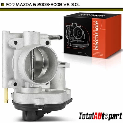 Cuerpo del acelerador de inyección de combustible con sensor TPS para Mazda 6 2003 2004-2008 V6 3,0 L Foto 1 de 4