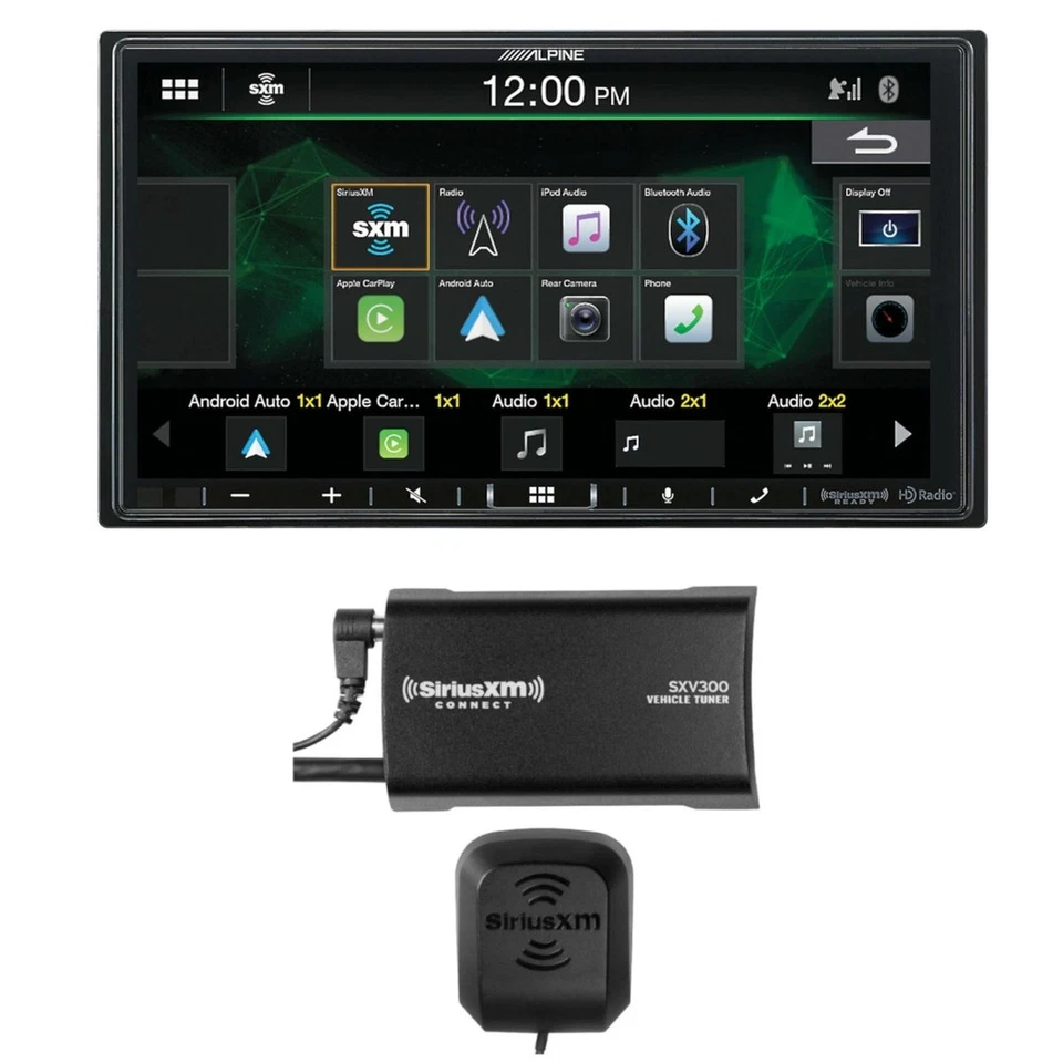 Alpine i407-WRA-JK 7-inch Receiver for 2007-2018 Jeep with SiriusXM Tuner - Image 1 of 4