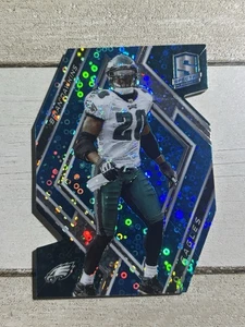 Panini Spectra 2018 - Brian Dawkins Neon Blue Disco Prizm troquelado #47 Eagles/35 - Imagen 1 de 4