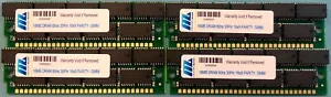 64MB (4 x 16MB) 30 pin FPM 16X9 PARITY 60NS SIMM Memory RAM - Picture 1 of 1