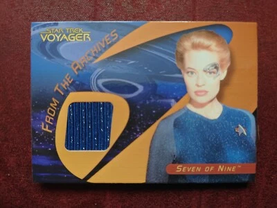 Star Trek 40th Anniversary Trading Cards - C34 Seven of Nine Kostümkarte - Bild 1 von 2