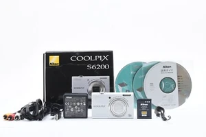 Nikon COOLPIX S6200 Weiß Kompakt Digitalkamera mit Box Japan 【Neuwertig】 4653 - Bild 1 von 12