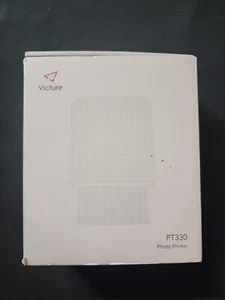 Victure 3x3 Portable PT330 Photo Printer Bluetooth Recharge Wireless Open Box - Picture 1 of 2