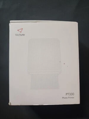Victure 3x3 Portable PT330 Photo Printer Bluetooth Recharge Wireless Open Box - Image 1 of 2