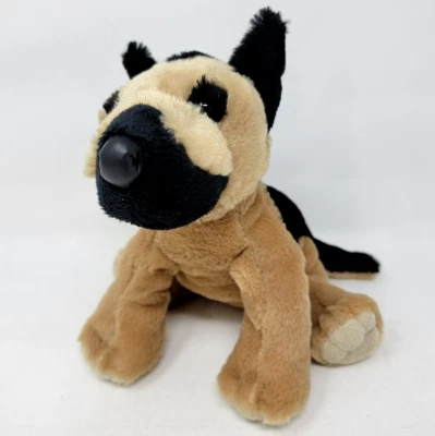 Ganz Webkin German Shepherd Dog Plush 9" Puppy Stuffed Animal NO CODE - Image 1 of 4