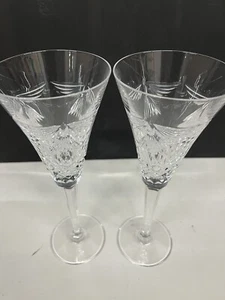2 Vintage Waterford Kristall Weingläser - Bild 1 von 4