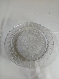 MCM Imperial Glassware Large Zodiac Compass Ashtray - Picture 1 of 12